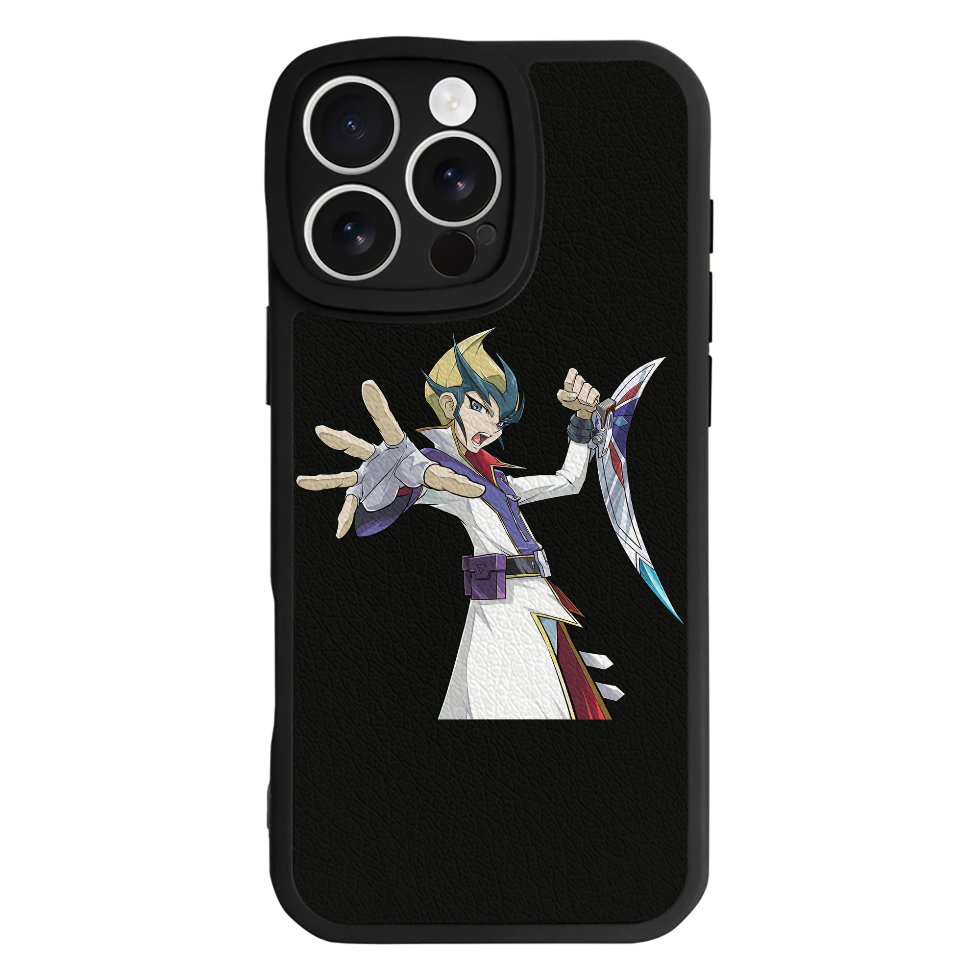 遊☆戯☆王 Yu-Gi-Oh! 【iPhone 16シリーズ対応】シリコンスマホケース（レザー調） 材質：シリコン